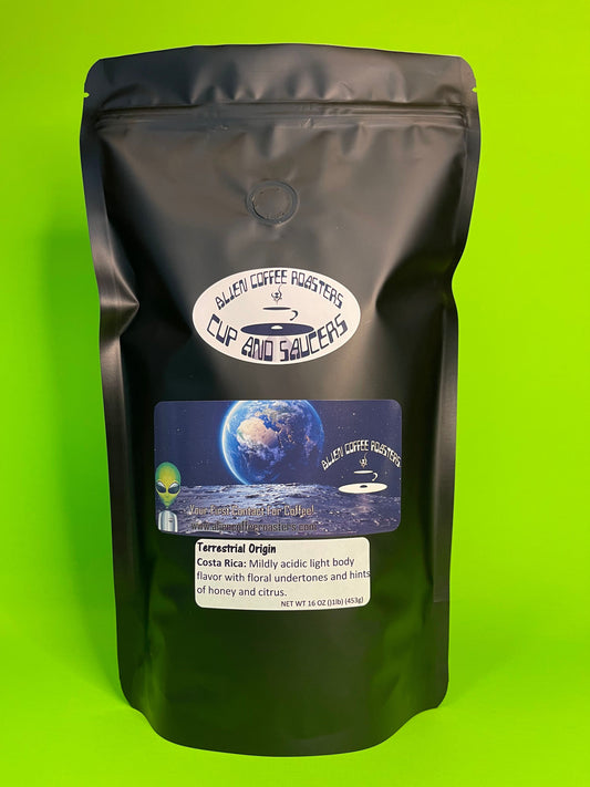Delicious Costa Rica coffee beans available in light, medium, or dark roast profiles.