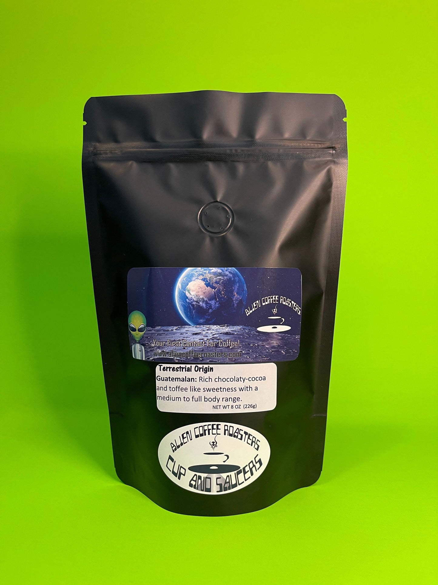 Delicious Guatemala coffee beans available in light, medium, or dark roast profiles.