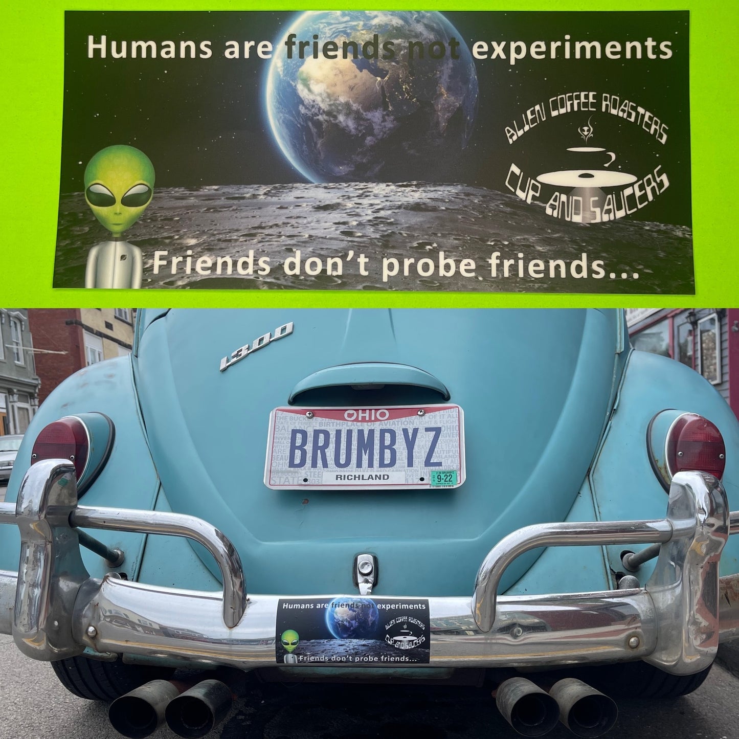 Bumper Sticker free